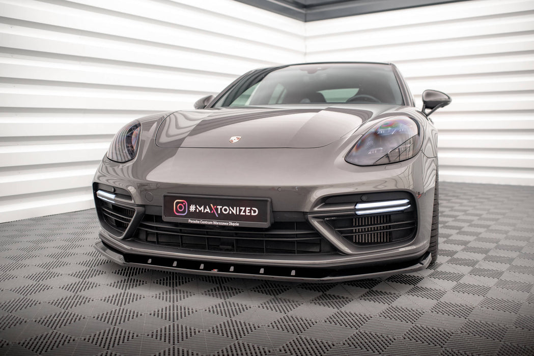 Maxton Design Front Splitter V.1 Porsche Panamera Turbo S E-Hybrid