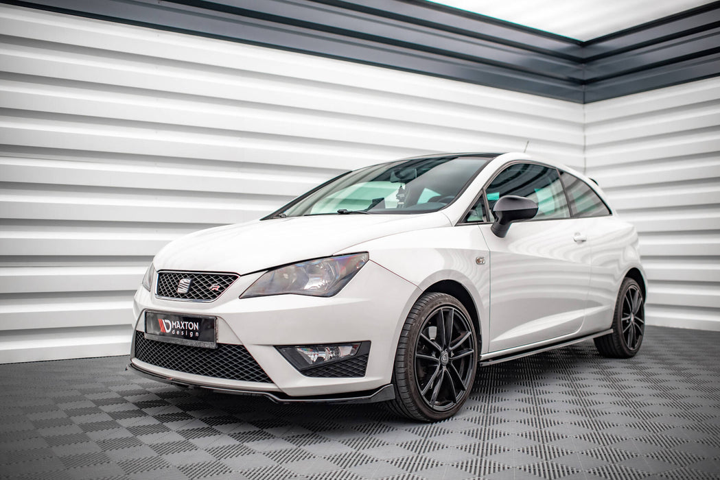 Maxton Design Front Splitter V.1 Seat Ibiza FR SC Mk4 Facelift