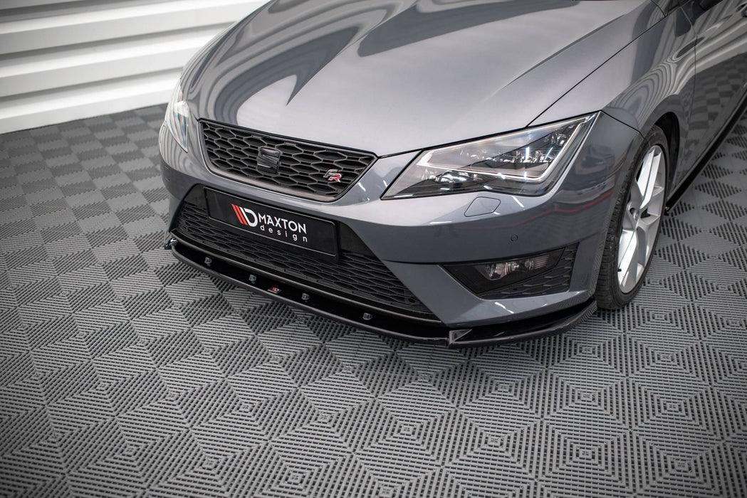 Maxton Design Front Splitter V.1 Seat Leon FR / Cupra Mk3