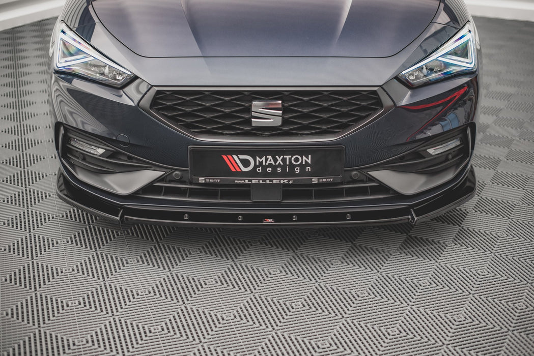 Maxton Design Front Splitter V.1 Seat Leon FR Mk4