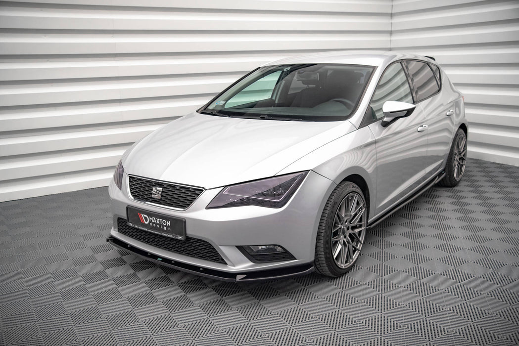 Maxton Design Front Splitter V.1 Seat Leon Mk3