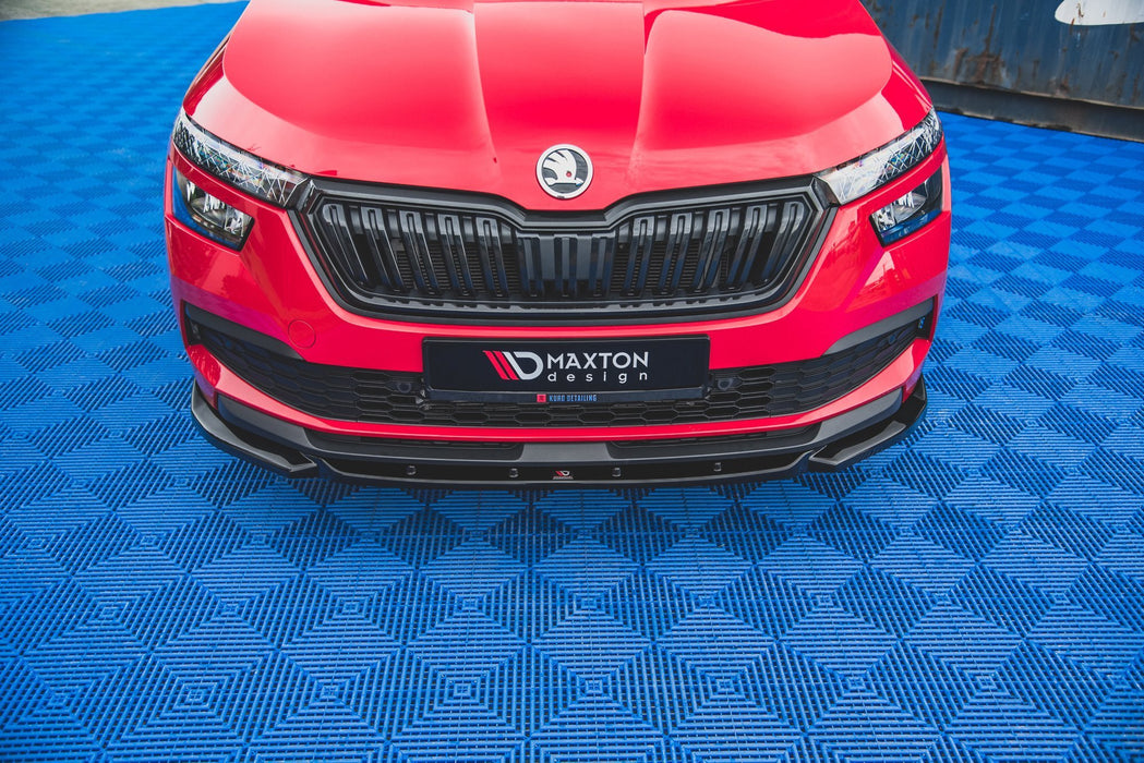 Maxton Design Front Splitter V.1 Skoda Kamiq Mk1