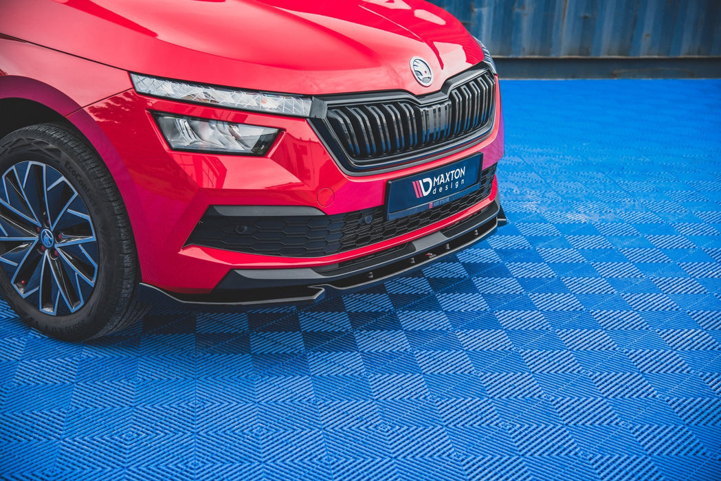 Maxton Design Front Splitter V.1 Skoda Kamiq Mk1