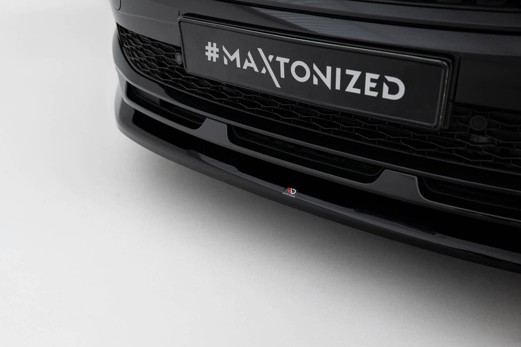 Maxton Design Front Splitter V.1 Skoda Kamiq Monte Carlo Mk1 Facelift