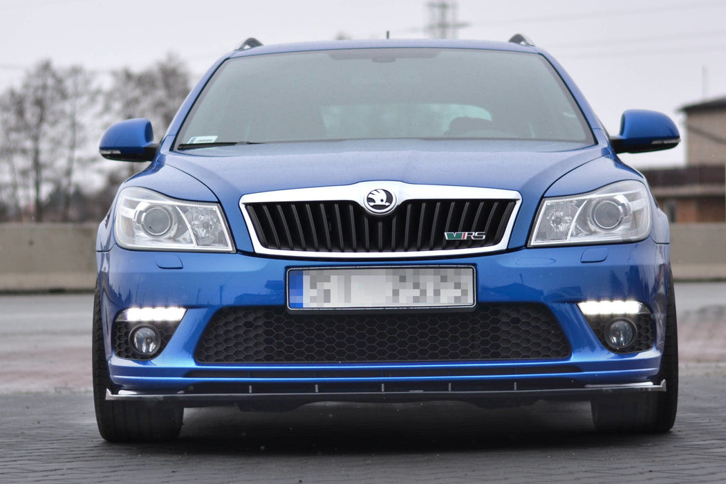 Maxton Design Front Splitter V.1 Skoda Octavia RS Mk2 FL