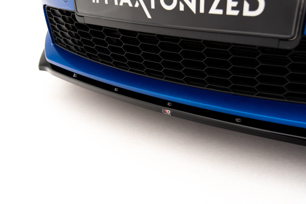 Maxton Design Front Splitter V.1 Skoda Octavia RS Mk3