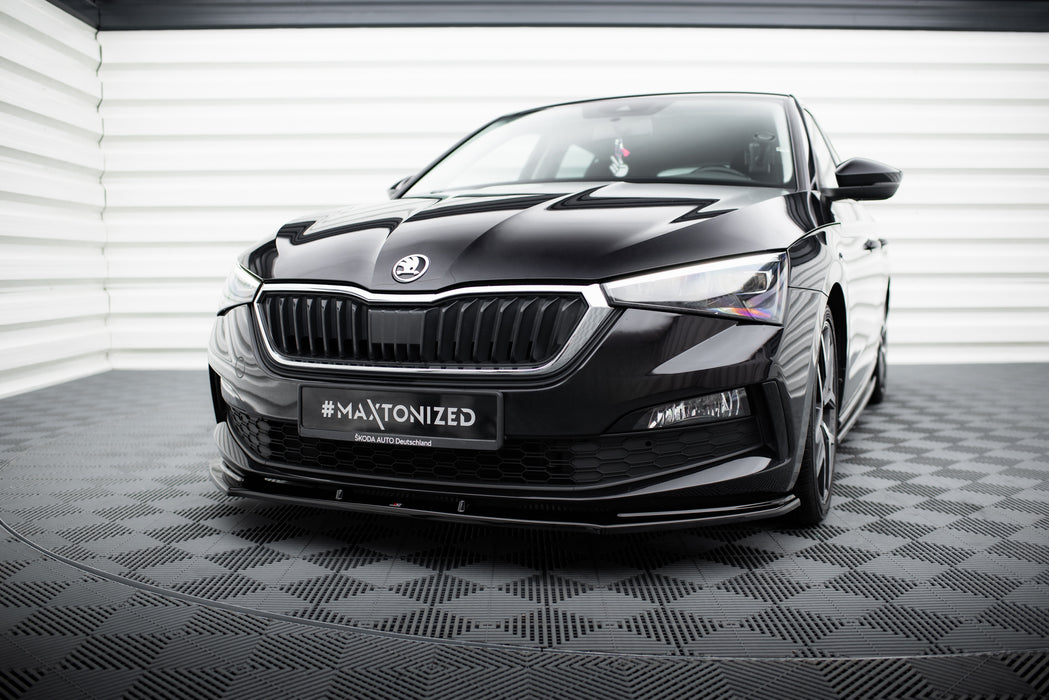 Maxton Design Front Splitter V.1 Skoda Scala