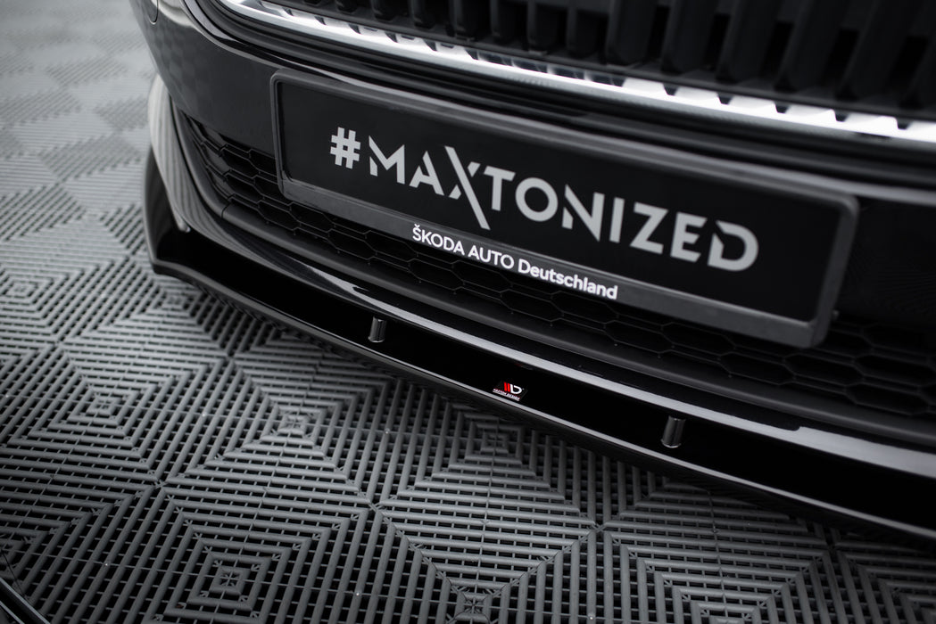 Maxton Design Front Splitter V.1 Skoda Scala