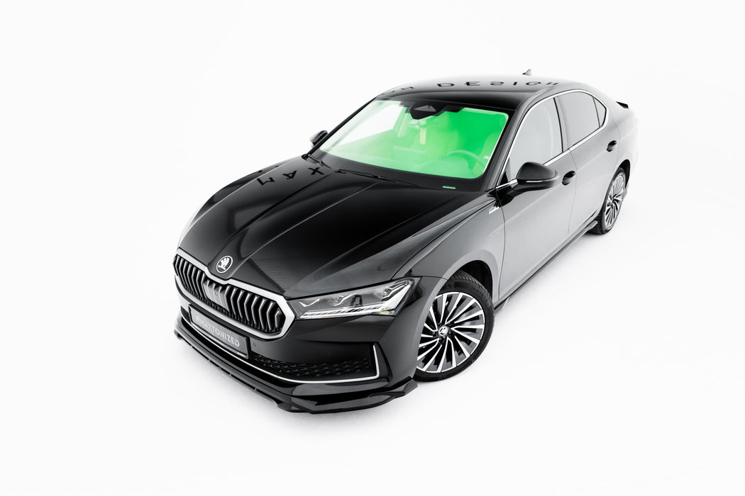 Maxton Design Front Splitter V.1 Skoda Superb Mk4