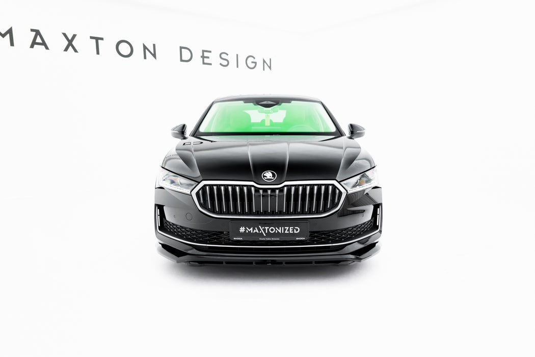 Maxton Design Front Splitter V.1 Skoda Superb Mk4
