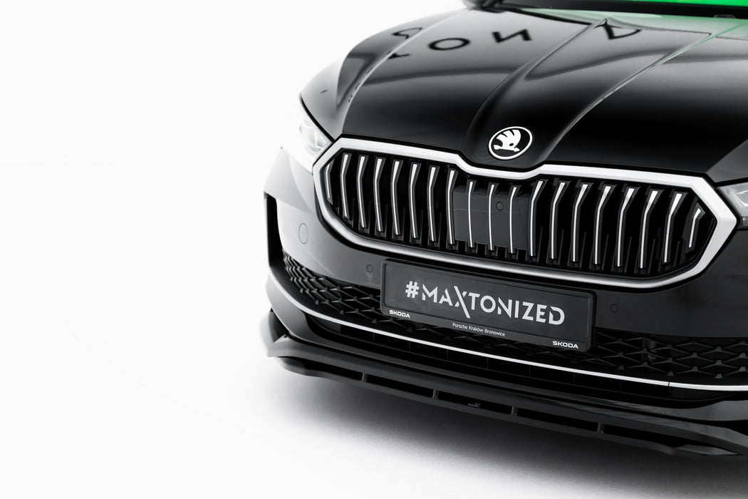 Maxton Design Front Splitter V.1 Skoda Superb Mk4