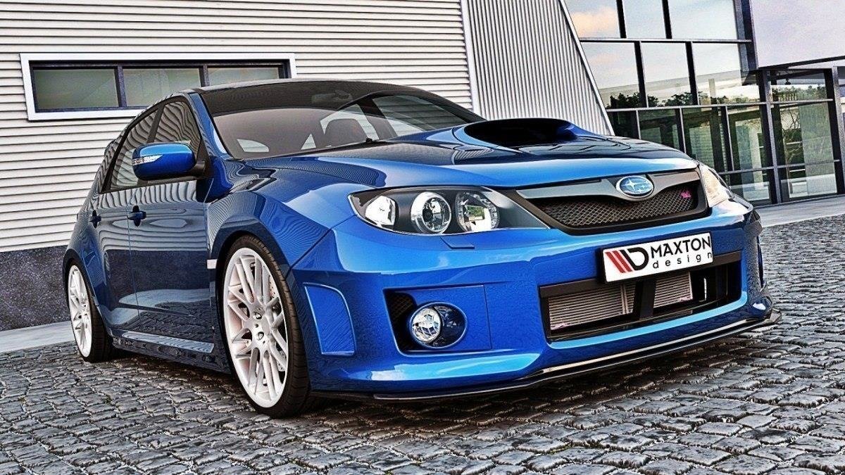 Maxton Design Front Splitter V.1 Subaru Impreza WRX STI  MK3 Facelift