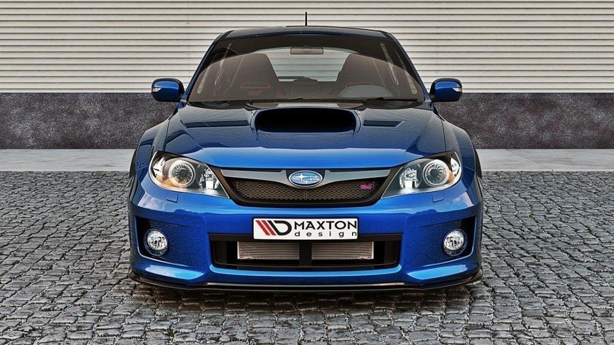 Maxton Design Front Splitter V.1 Subaru Impreza WRX STI  MK3 Facelift
