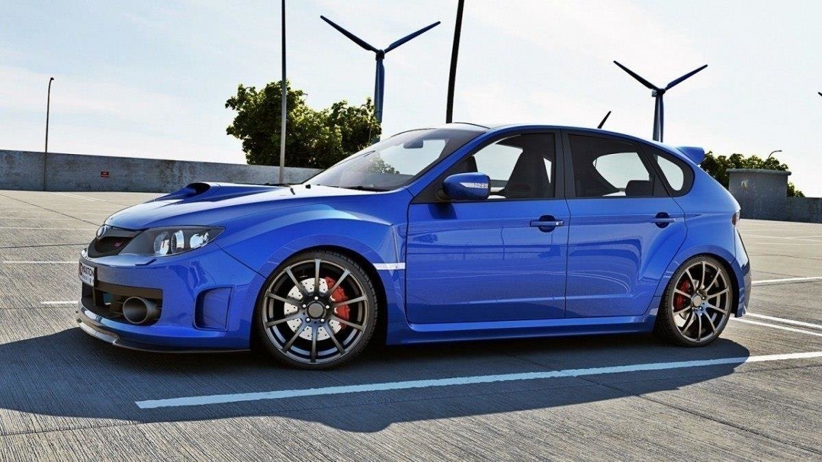 Maxton Design Front Splitter V.1 Subaru Impreza WRX STI Mk3