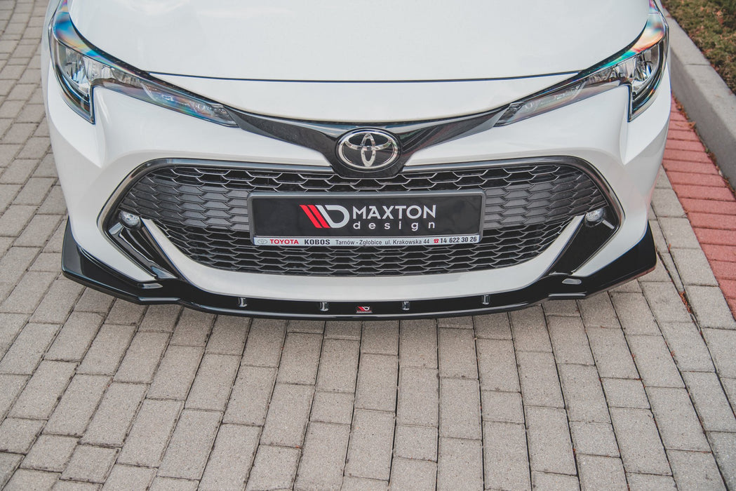Maxton Design Front Splitter V.1 Toyota Corolla XII Touring Sports/ Hatchback