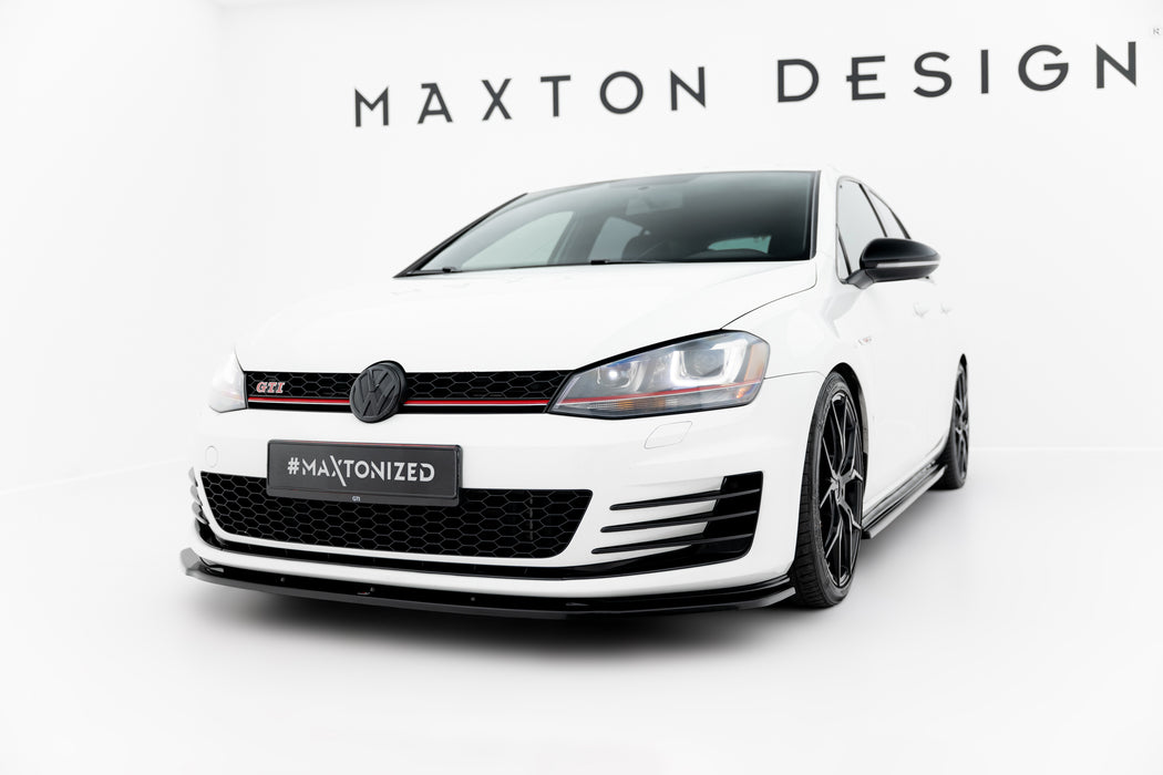 Maxton Design Front Splitter V.1 VW Golf 7 GTI