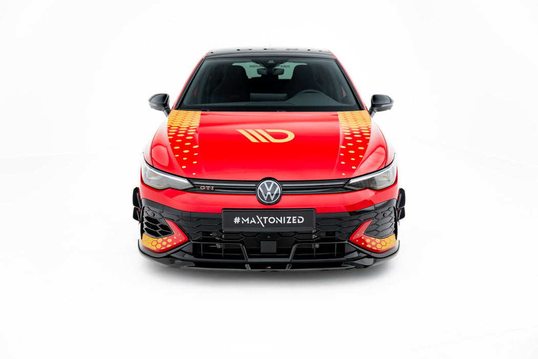Maxton Design Front Splitter V.1 Volkswagen Golf GTI Clubsport Mk8 Facelift