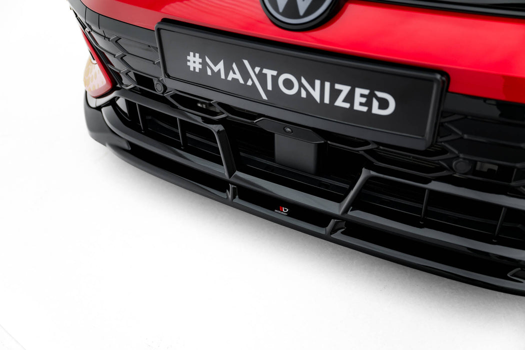 Maxton Design Front Splitter V.1 Volkswagen Golf GTI Clubsport Mk8 Facelift