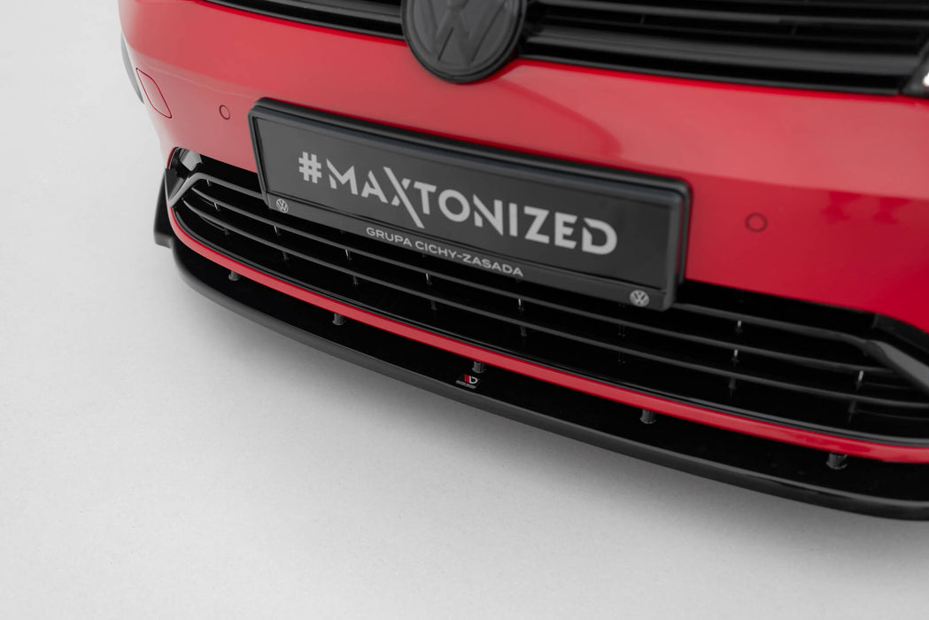 Maxton Design Front Splitter V.1 Volkswagen Golf R / R-Line Mk7 Facelift