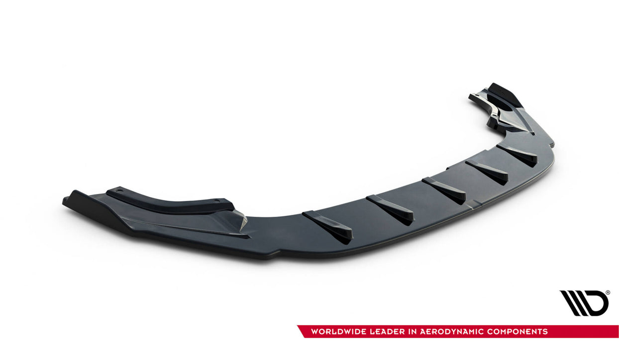 Maxton Design Front Splitter V.1 Volkswagen Golf R / R-Line Mk7 Facelift