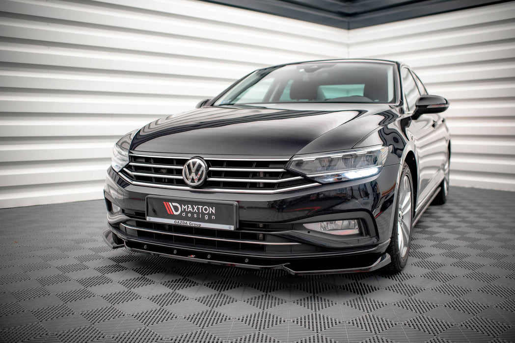 Maxton Design Front Splitter V.1 Volkswagen Passat B8 Facelift