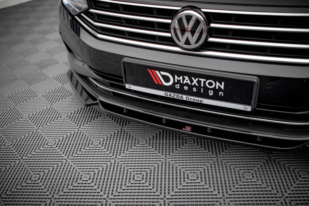 Maxton Design Front Splitter V.1 Volkswagen Passat B8 Facelift
