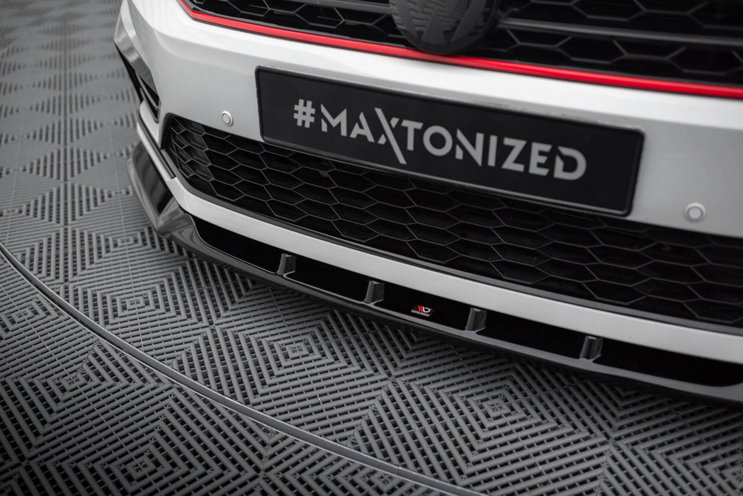 Maxton Design Front Splitter V.1 Volkswagen Passat GT B8 Facelift USA