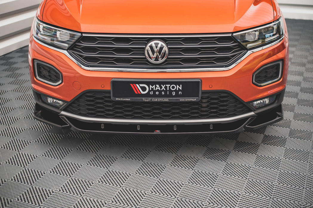 Maxton Design Front Splitter V.1 Volkswagen T-Roc Mk1