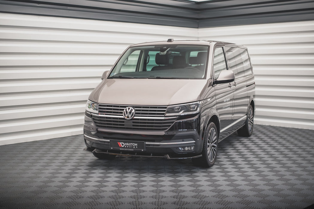 Maxton Design Front Splitter V.1 Volkswagen T6 Facelift