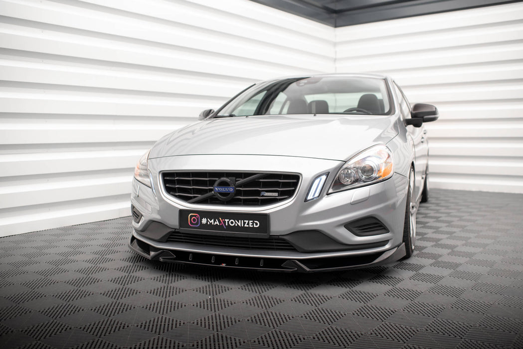 Maxton Design Front Splitter V.1 Volvo S60 R-Design Mk2