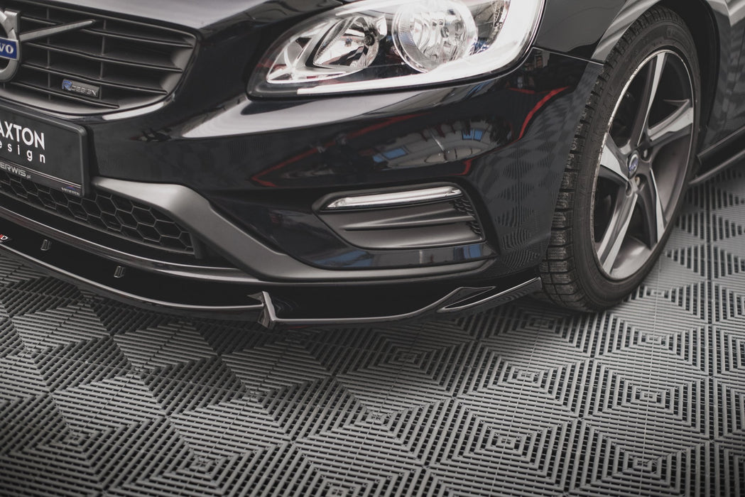 Maxton Design Front Splitter V.1 Volvo S60 R-Design Mk2 Facelift
