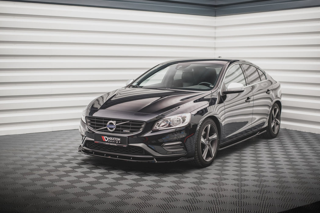 Maxton Design Front Splitter V.1 Volvo S60 R-Design Mk2 Facelift