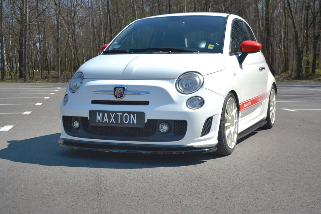 Maxton Design Front Splitter V.2 Abarth  500 Mk1