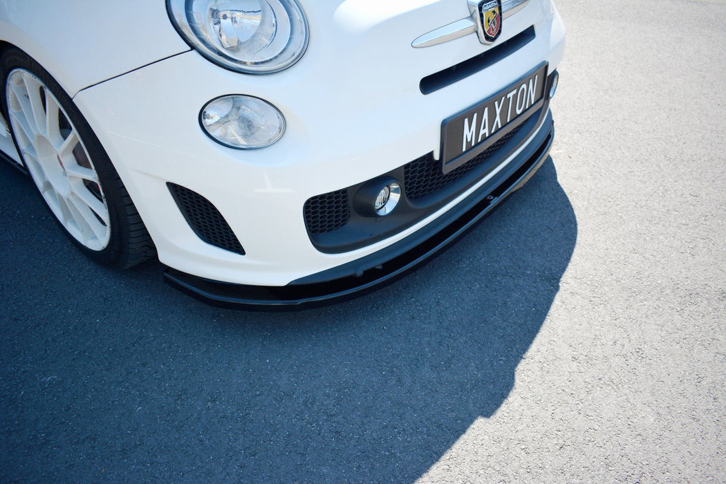 Maxton Design Front Splitter V.2 Abarth  500 Mk1