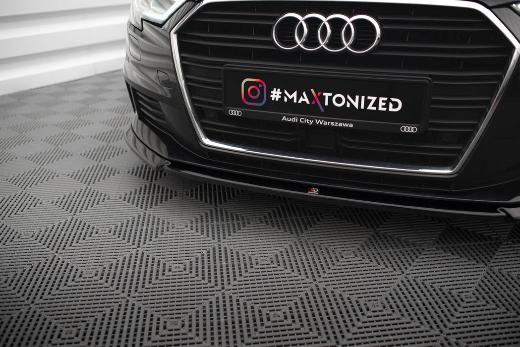 Maxton Design Front Splitter V.2 Audi A3 Sportback 8V Facelift