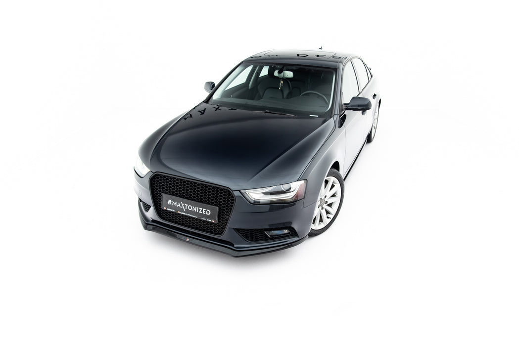 Maxton Design Front Splitter V.2 Audi A4 B8 FL