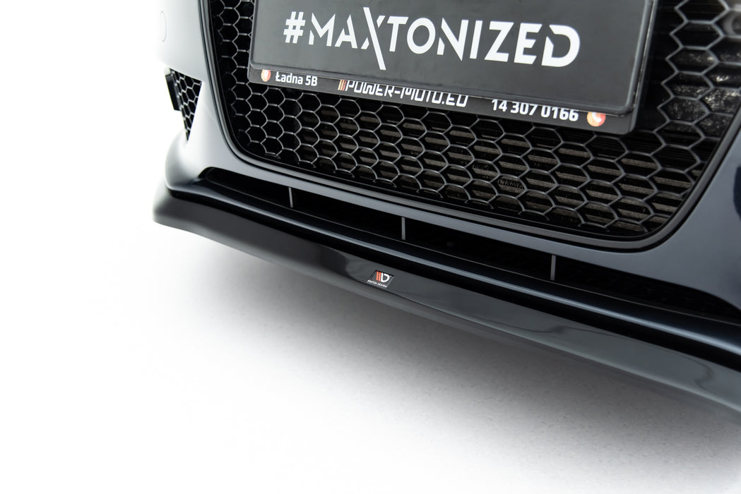Maxton Design Front Splitter V.2 Audi A4 B8 FL