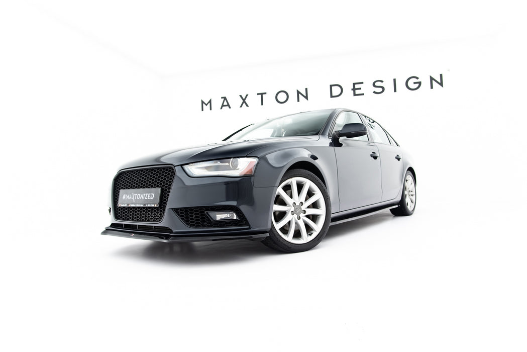 Maxton Design Front Splitter V.2 Audi A4 B8 FL