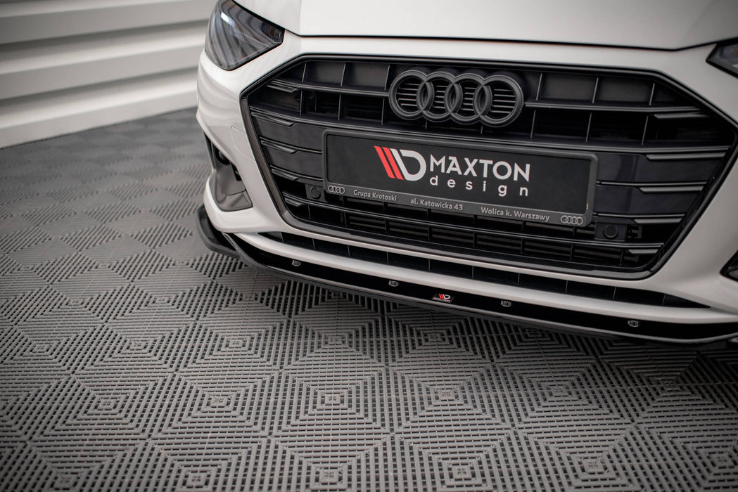 Maxton Design Front Splitter V.2 Audi A4 B9 Facelift