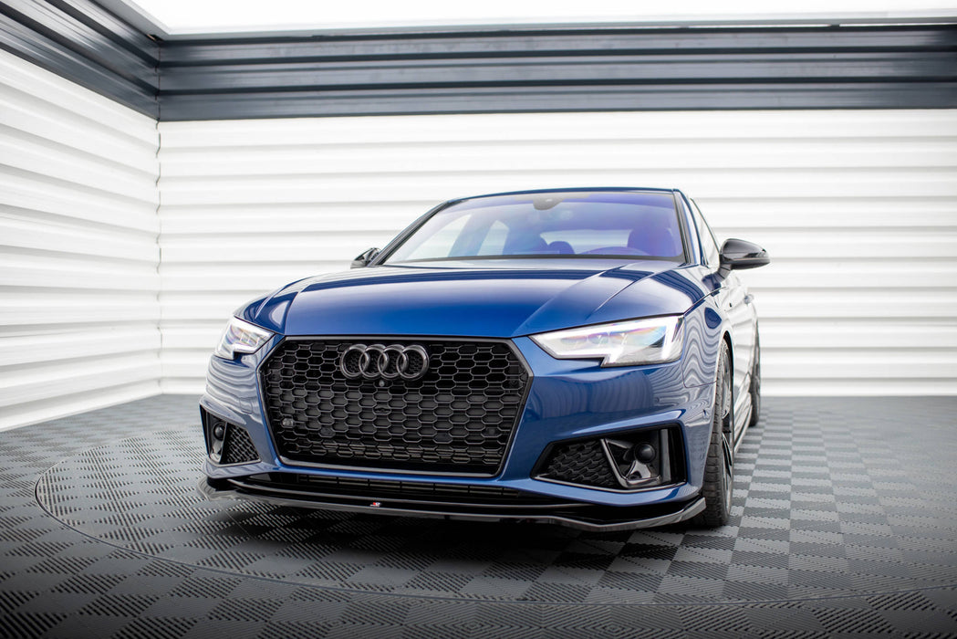 Maxton Design Front Splitter V.2 Audi A4 Competition B9