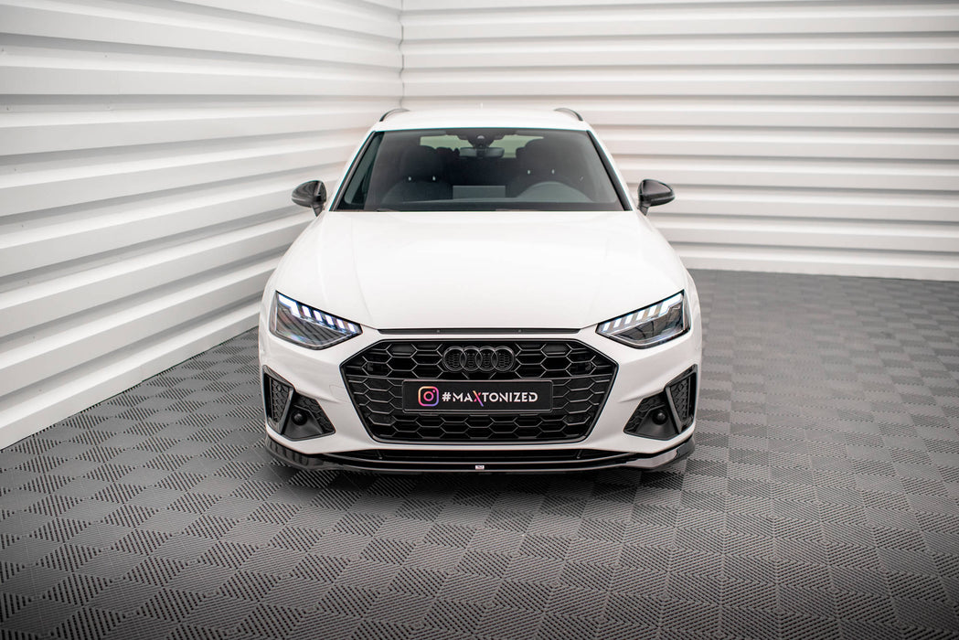 Maxton Design Front Splitter V.2 Audi A4 S-Line / S4 B9 Facelift