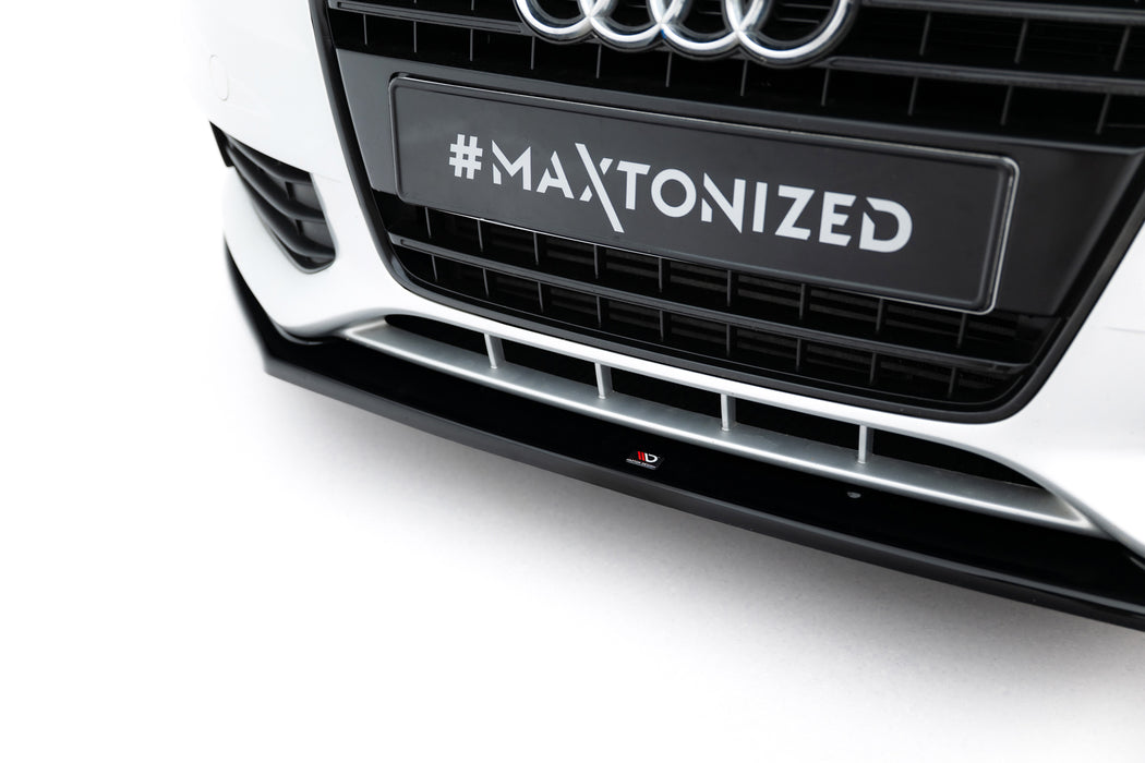 Maxton Design Front Splitter V.2 Audi A4 Sedan / Avant B8