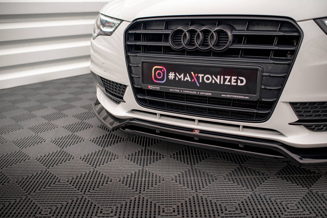 Maxton Design Front Splitter V.2 Audi A5 Coupe / Sportback 8T Facelift