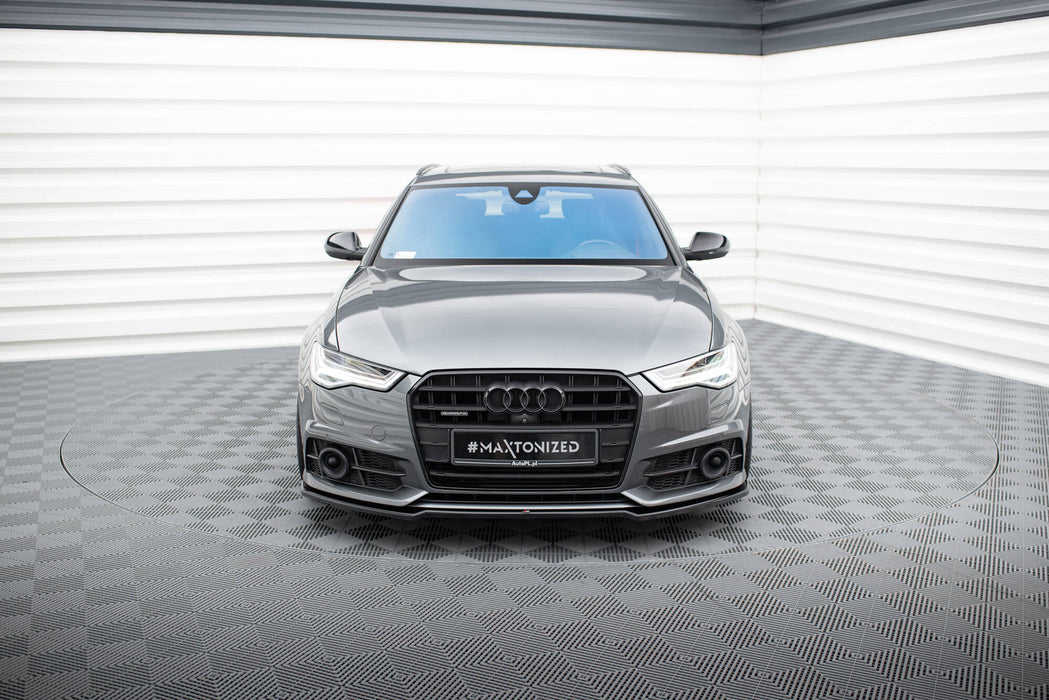 Maxton Design Front Splitter V.2 Audi A6 / A6 C7 S-line/ S6 C7 Facelift