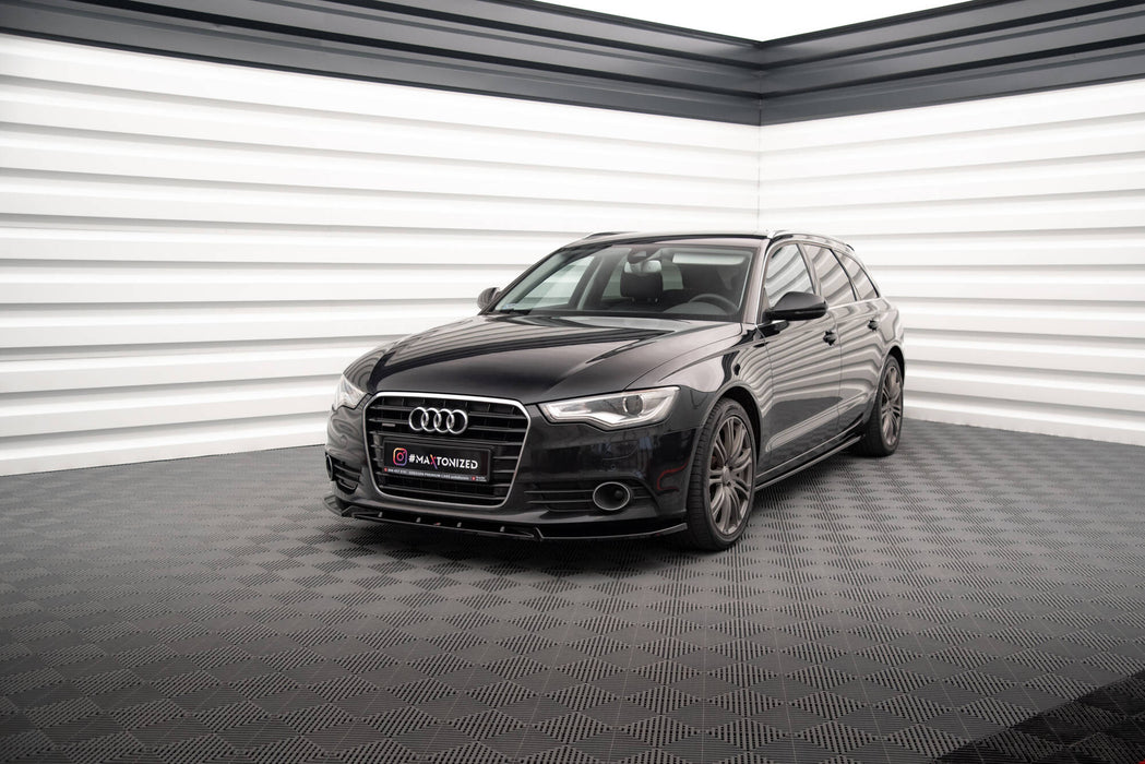 Maxton Design Front Splitter V.2  Audi A6 C7