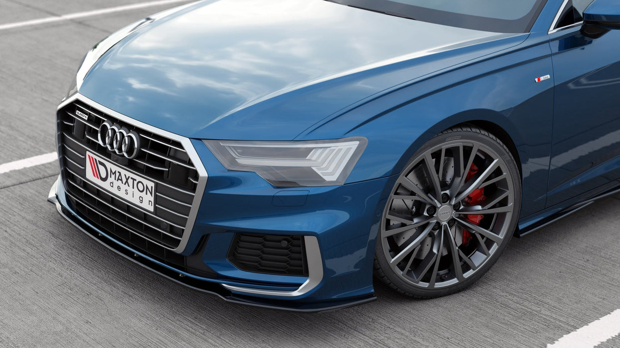 Maxton Design Front Splitter V.2 Audi A6 S-Line / S6 C8 / C8 Facelift