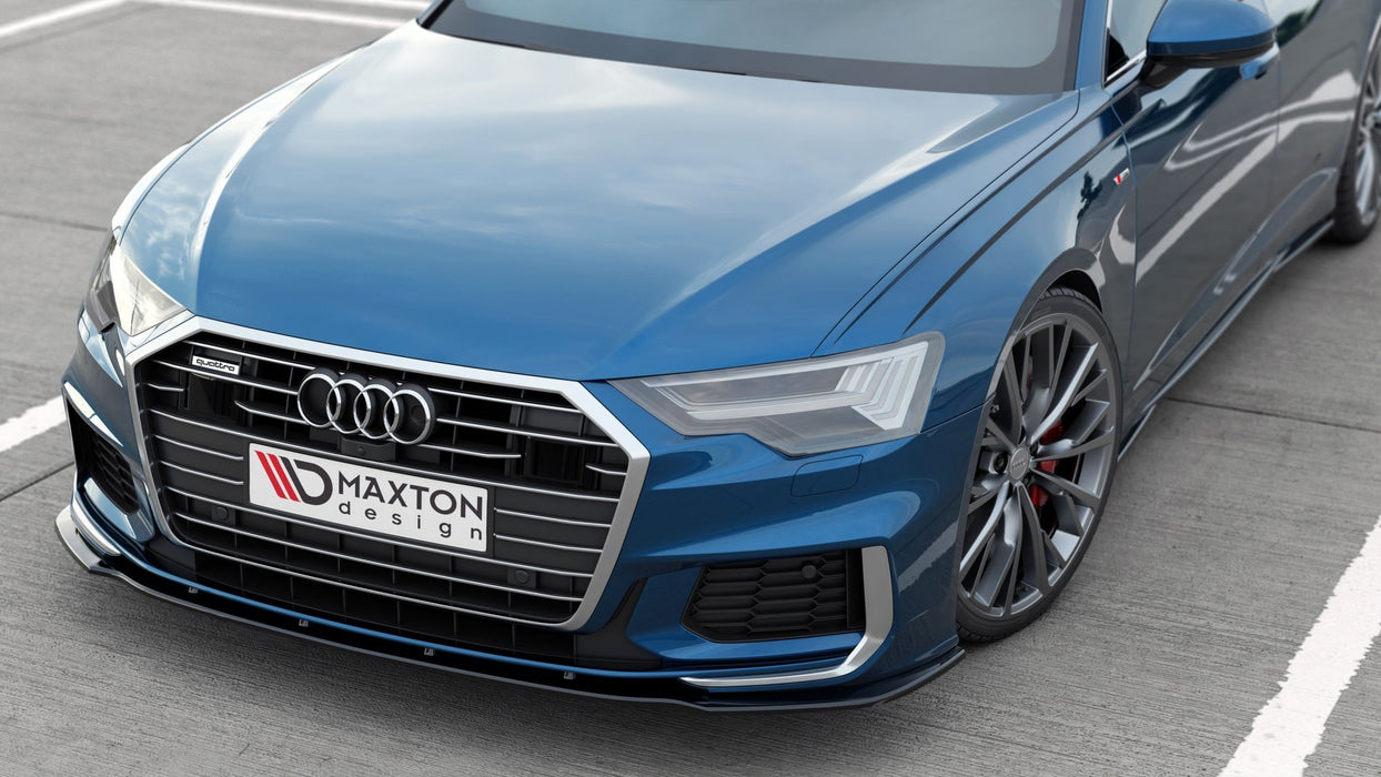 Maxton Design Front Splitter V.2 Audi A6 S-Line / S6 C8 / C8 Facelift
