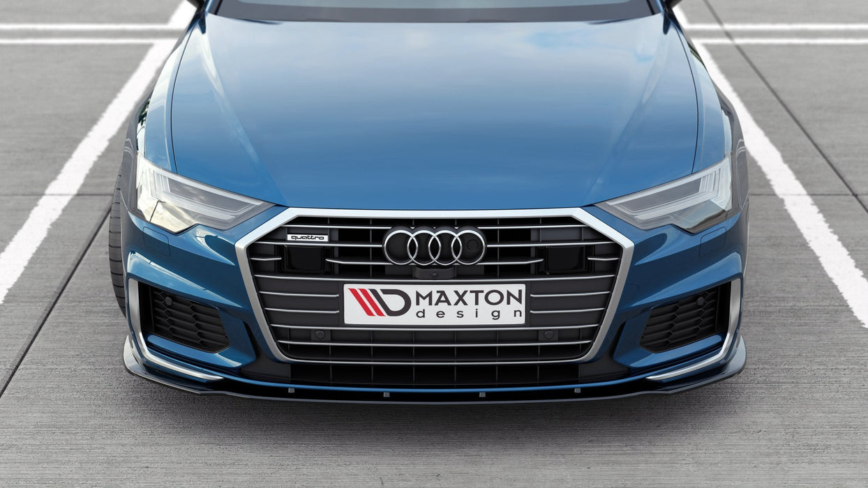 Maxton Design Front Splitter V.2 Audi A6 S-Line / S6 C8 / C8 Facelift
