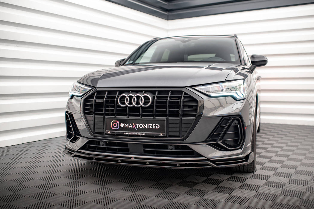 Maxton Design Front Splitter V.4 Audi Q3 S-Line F3