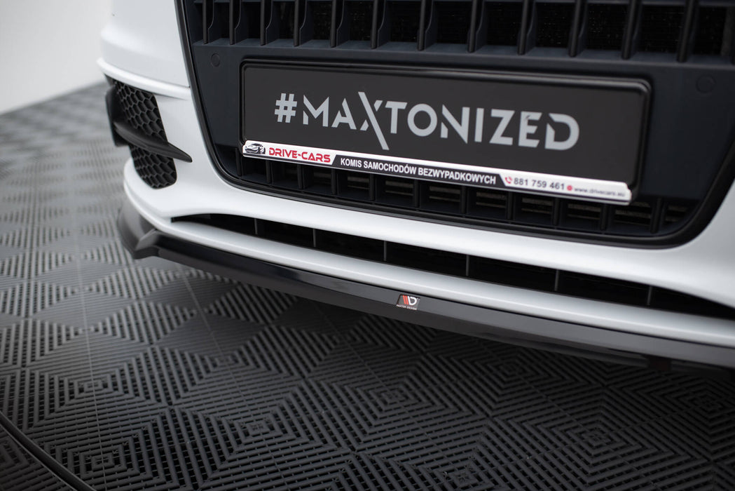 Maxton Design Front Splitter V.2 Audi Q3 S-line 8U